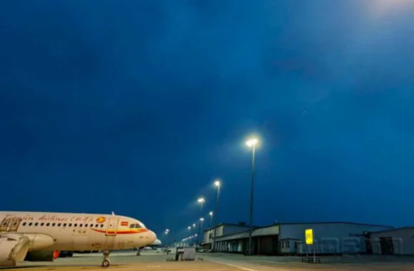 SolarOne FL6M-480W Light Up Tianjin Binhai International Airport