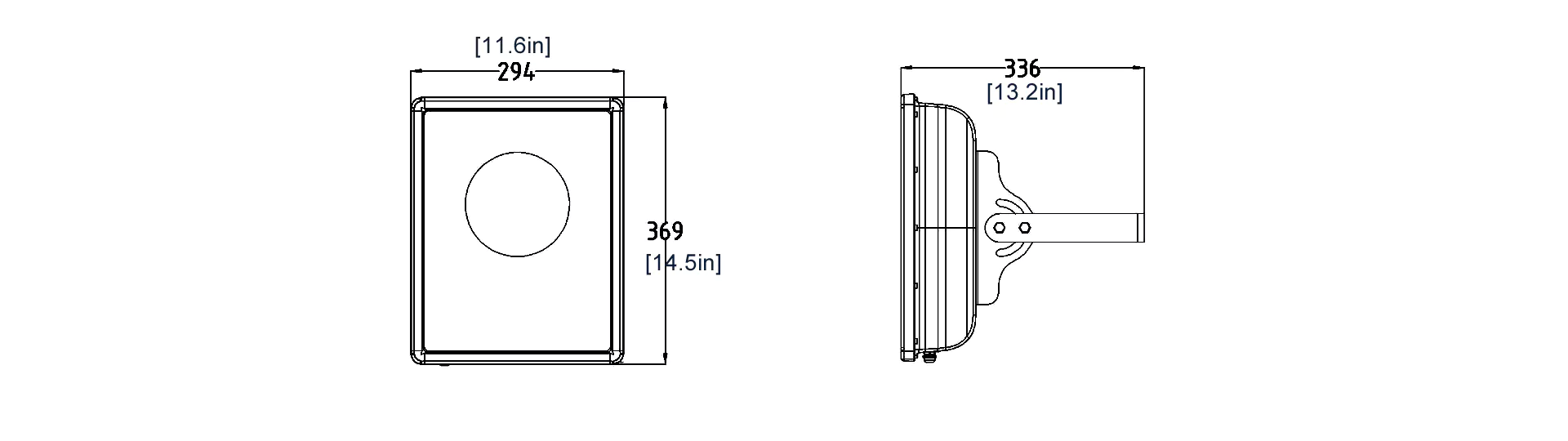 RT390FL-S — dimensions
