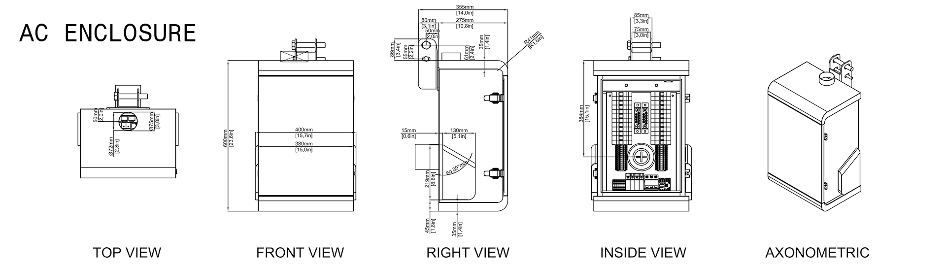 VSP-XXXXW-9M-YP — dimensions