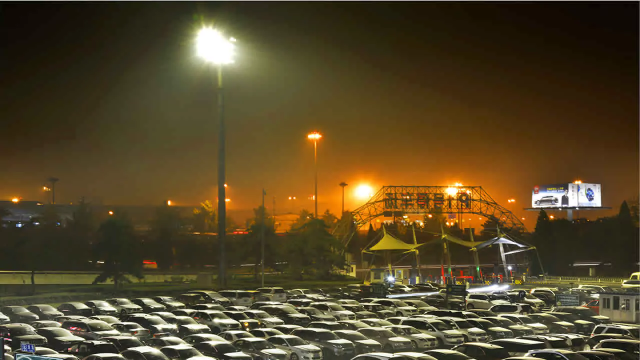 Beijing Capital International Airport — LED Airport Area Lights — Beijing, China — view 5