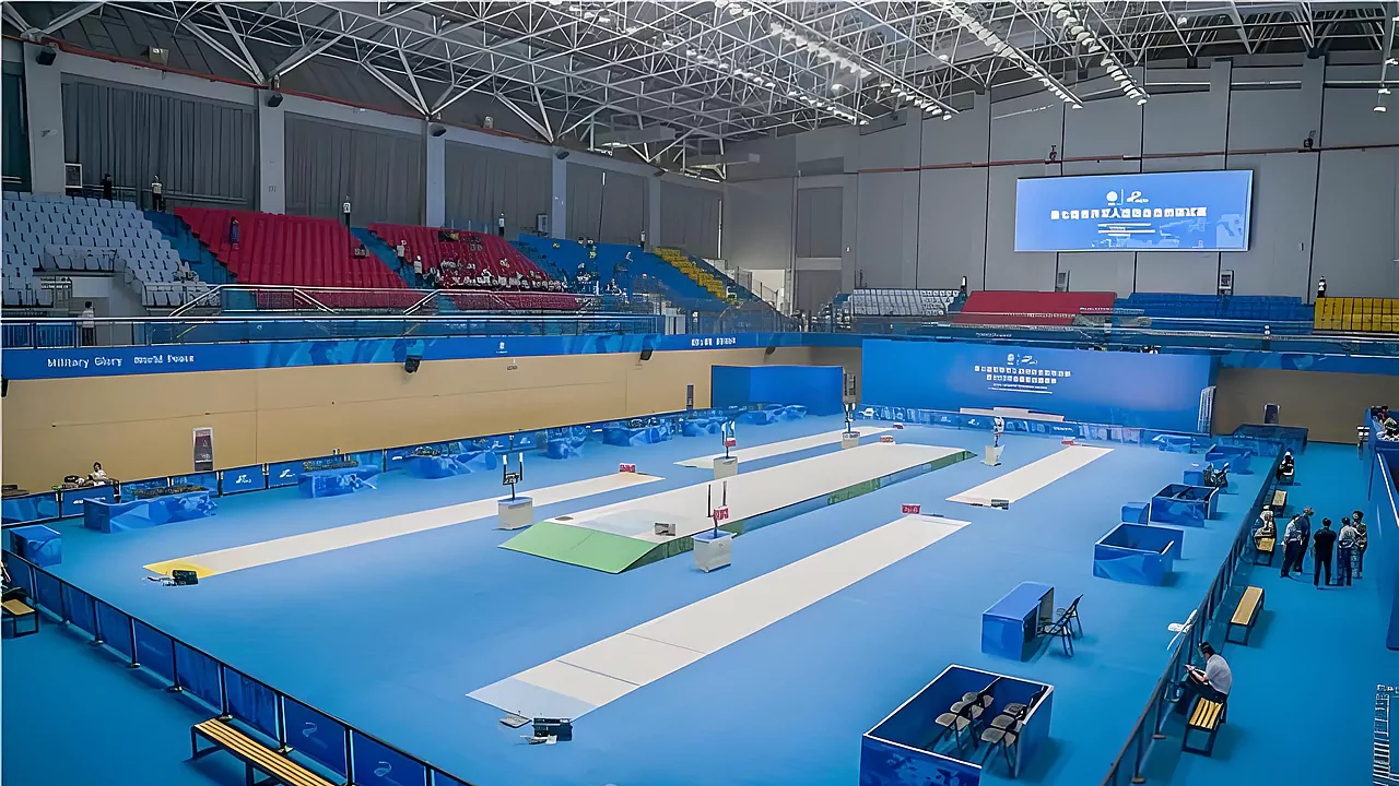 Fencing Venue of the 7th CISM Military World Games — view 3
