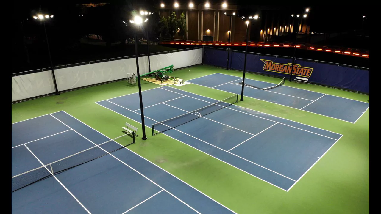 Morgan State University Tennis Courts — view 2