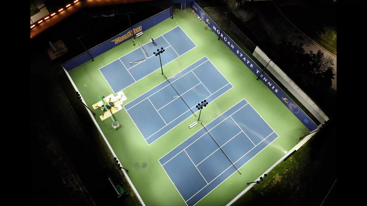 Morgan State University Tennis Courts — view 3
