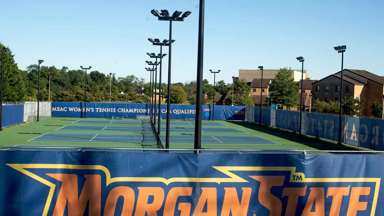 Morgan State University Tennis Courts — view 5